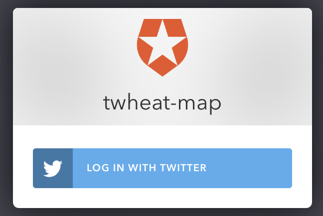 Auth0 log in with twitter